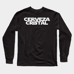 Cerveza Cristal - white Long Sleeve T-Shirt